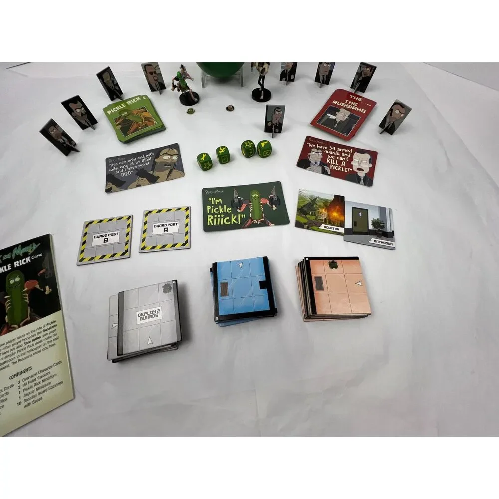 Rick and Morty: The Pickle Rick Game (2018) – Cryptozoic Board Game Pickle Box